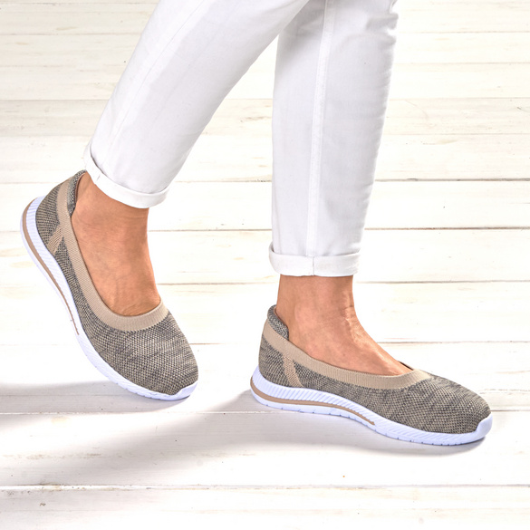 Ballerina "Sporty" beige Image