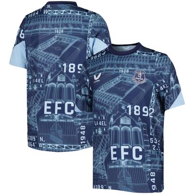 Everton Castore Echoes of an Era Matchday-Oberteil – Marineblau – Kinder Image