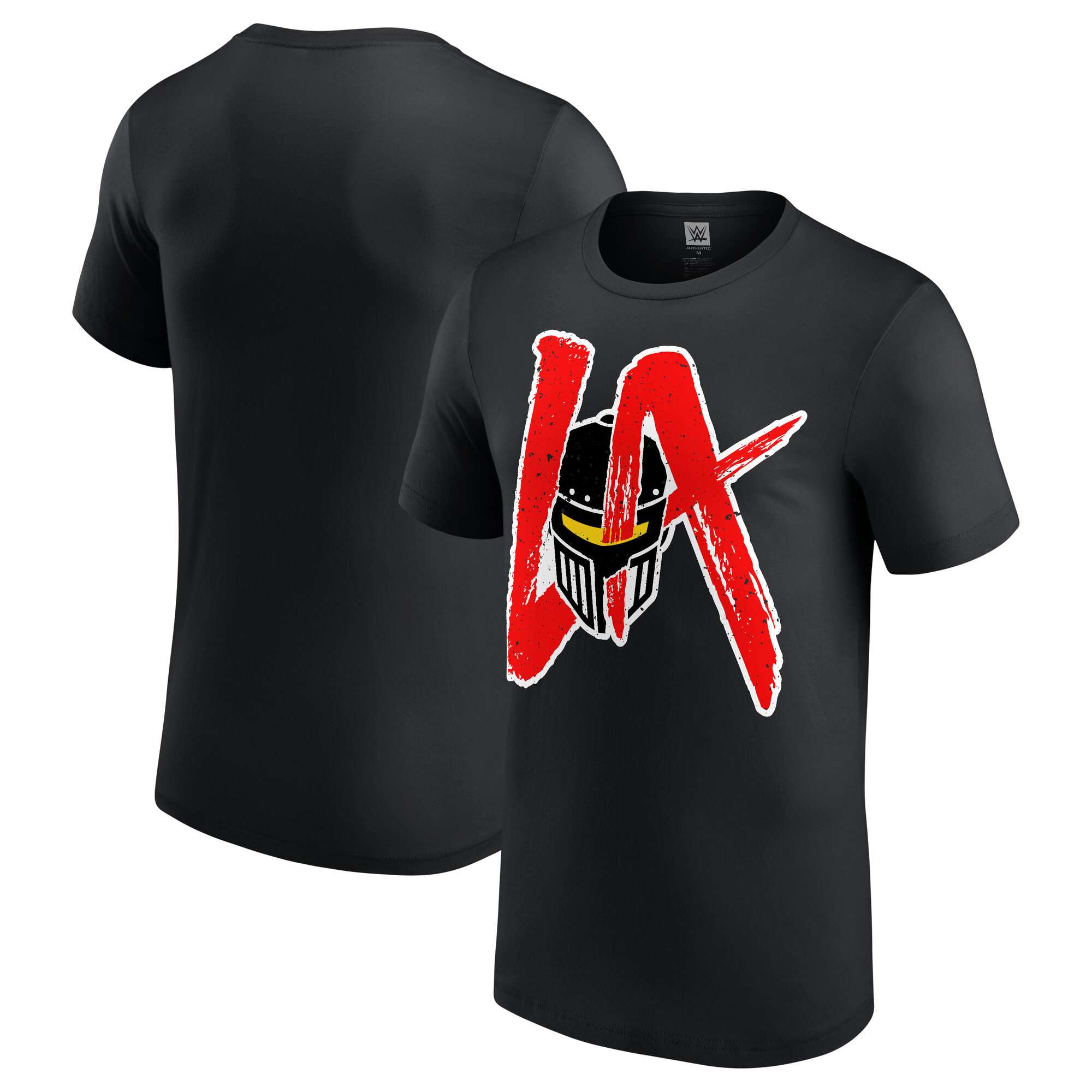 WWE LA Knight Logo T-Shirt - Schwarz - Herren Image