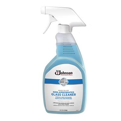 SC Johnson Professional Ready-To-Use Non-Ammoniated Glass Cleaner, 32 oz. Bottle (680109)