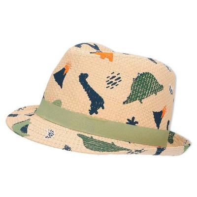 Sterntaler - Kid's Strohhut Dino - Hut Gr 49 cm beige Image