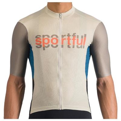 Sportful - Supergiara Logo Jersey - Radtrikot Gr XXL beige Image