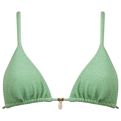 Watercult - Women's Swimsparkle Triangle Bikini Top - Bikini-Top Gr 44 grün Image