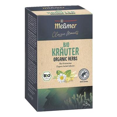 Meßmer Bio-Kräuter-Tee »Classic Moments Bio Kräuter« Tassenportion, kuvertiert, 18er-Pa Image