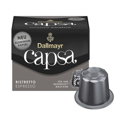 Dallmayr Kaffeekapseln »capsa Espresso Ristretto« für Nespresso® braun Image