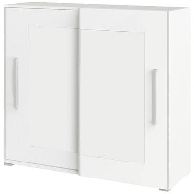 röhr Schiebetürenschrank »Objekt Plus« (3 Fächer - 160 cm breit) weiß, 160x40 cm Image