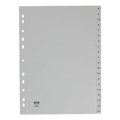 OTTO Office Kunststoffregister A-Z A4 grau, 22.5x29.7 cm Image