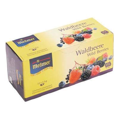 Meßmer Früchtetee »Waldbeere« Tassenportion, Papierkuvert, 25er-Pack Image