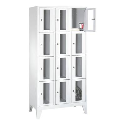 CP Fächerschrank »Classic A« grau, 90x180x50 cm Image