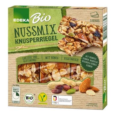 EDEKA Bio 3er Pack BIO Knusperriegel »Nussmix« 3x 25 g Image
