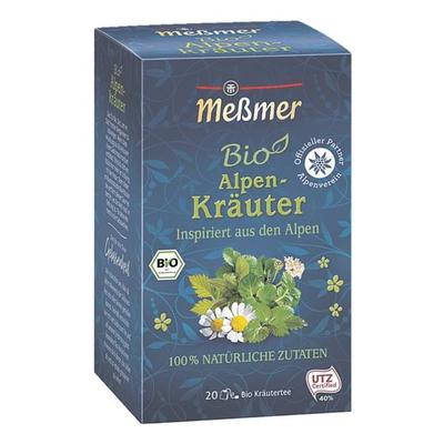 Meßmer BIO Kräutertee »Alpen-Kräuter« Tassenportion, Papierkuvert, 20er-Pack Image