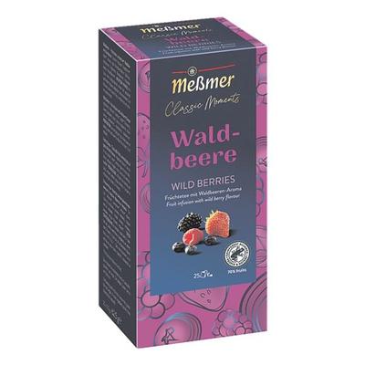 Meßmer Früchtetee »Classic Moments Waldbeeren« Tassenportion, 25 Stück Image