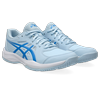 Tennisschuh ASICS "COURT SLIDE 4", Gr. 39, light blau, blau coast, Textil, Synthetik, sportlich, Schuhe, Multicourt-Schuhe