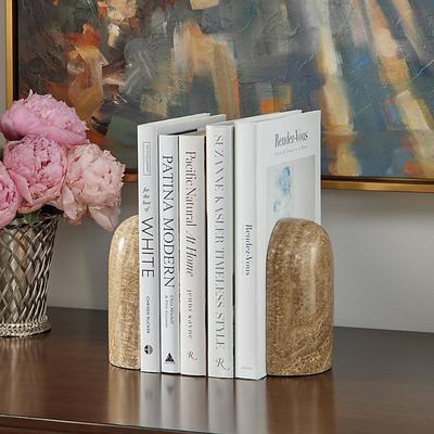 Set of 2 Onyx Bookends - Small - Ballard Designs