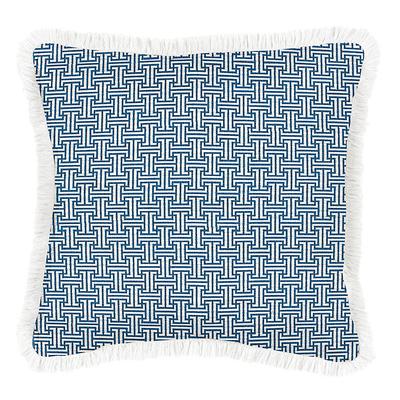 Patmos InsideOut Fringed Outdoor Pillow - 16