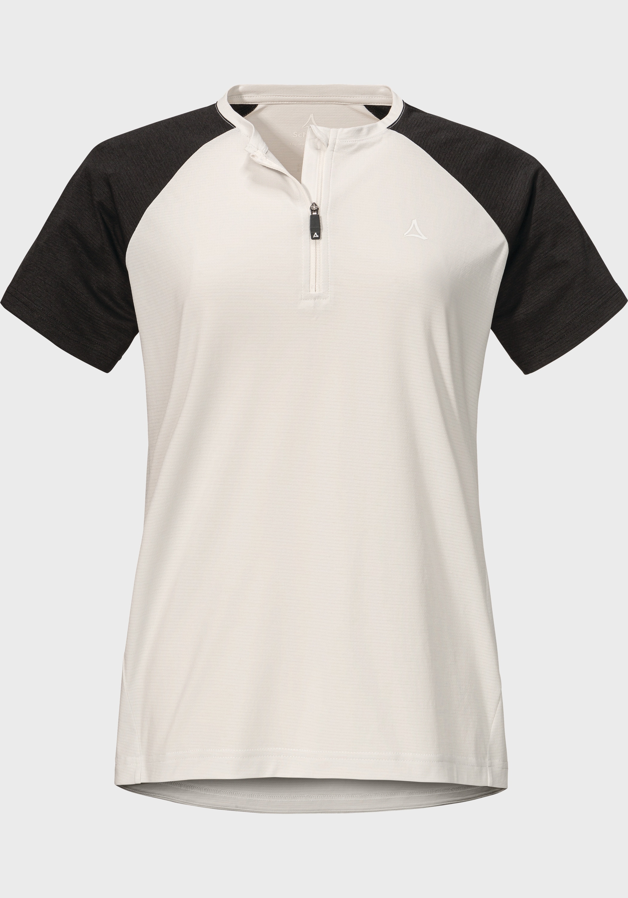 Radtrikot SCHÖFFEL "Bike CIRC Shirt Style Wetluga WMS", Gr. 42, beige (9040, natur), Oberstoff: 100% Polyester, Trikots Image
