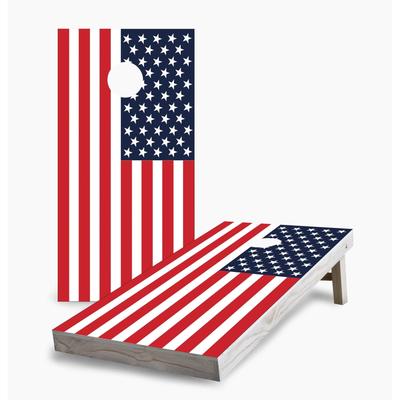 American Flag Cornhole Boards