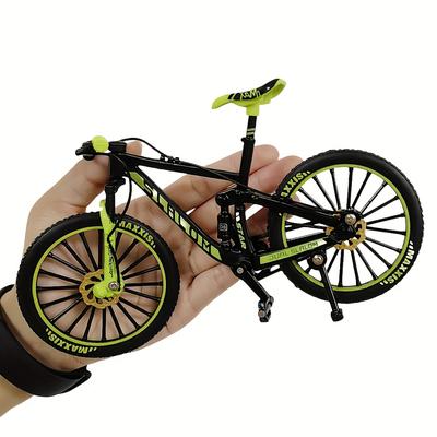 TEMU Sungdogin Alloy Mountain Bike Model, Cast Bmx Finger Bicycle Replica, Metal Collectible, For 14+, Ideal For Christmas, Halloween, Thanksgiving Image
