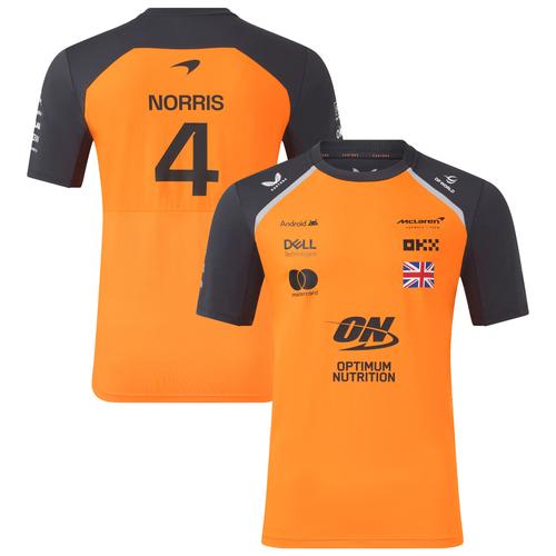T-shirt de configuration du pilote McLaren 2025 Team Lando Norris - Automne - Homme Taille: M
