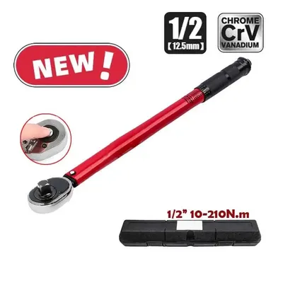 10-210 N.m Drehmomentschlüssel 1/2 Präzise Reversible Ratsche Drehmoments Schlüssel Professionelle Fahrrad Motorrad Auto Automotive Werkzeug