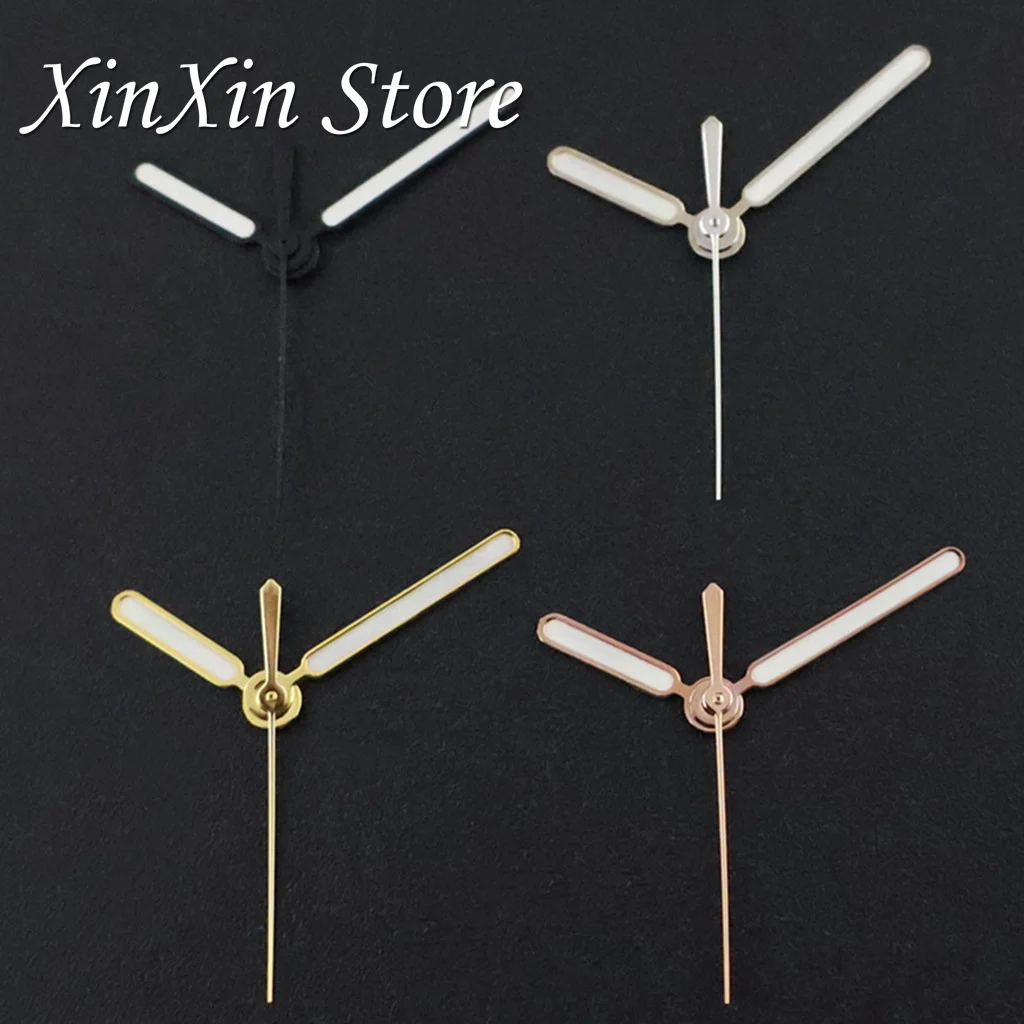 Geändert Uhr Zeiger Leuchtende Uhr Hände Für Nautilus Nadel Ersatz Zubehör Fit NH34 NH35 NH36 4R 7S Bewegung Image