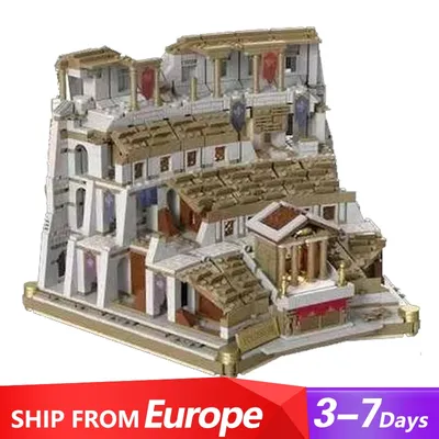 Creative Expert Modulare Gebäude MOC GK201 Das römische Kolosseum Modell Bausteine Ziegel Puzzle Spielzeug für Kinder Jungen Geschenk Image
