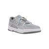 Sneaker DC SHOES "Construct", Gr. 8,5(41), grau (grau, grau, weiß), Leather, Schuhe