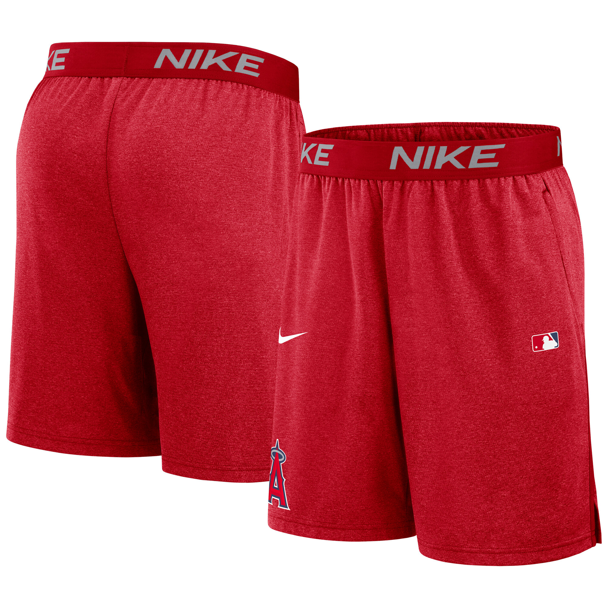 Los Angeles Angels Nike Authentic Dri Fit Short Knit – Herren Image