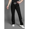 Jogger Pants KANGAROOS, Damen, Gr. 24, K + L Gr, schwarz, Sweatware, Obermaterial: 57% Baumwolle, 38% Polyester, 5% Elasthan, unifarben, sportlich, comfort fit lang, Hosen, Große Größen