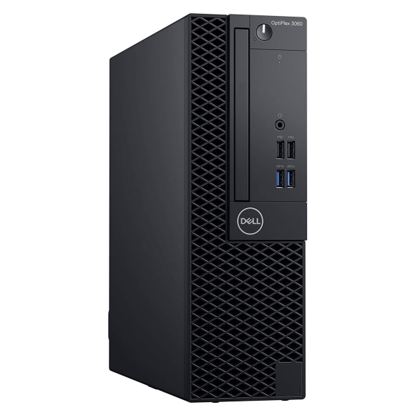 Dell Optiplex 3060-SFF Refurbished Desktop PC, Intel Core i7, 16GB Memory, 500GB Solid State Drive, Windows 10, J1-3060SA03
