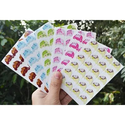 Photo Corner Stickers For Photo Album Cartoon Album Scrapbooking Photo hanger 24pcs/Sheet