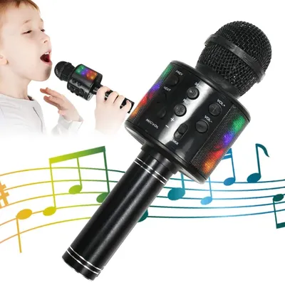 Microphone Sound Integrated Wireless Karaoke Children Singing Microphone As One Wireless Karaoke for