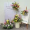 Monet Garden Flower Arrangement Artificial Flowers Wedding Decoration Road Lead Flower Ball Hanging