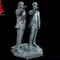 1/24 Scale Resin Full Figure Assembled Model Kit Cold Killer 2 Man Hobby Miniature Sculpture Unassembled and Unpainted Diy Toys