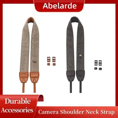 Digital Camera Strap Shoulder Neck Wrist Strap Hand Grip Durable Cotton Belt for DSLR Camera