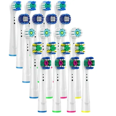 Brush Head Nozzles for Braun Oral B Replacement Toothbrush Head Sensitive Clean Sensi Ultrathin Gum