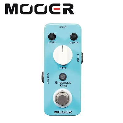 MOOER MCH1 Ensemble King Analog Chorus Guitar Effect Pedal True Bypass Full Metal Shell Guitar Parts