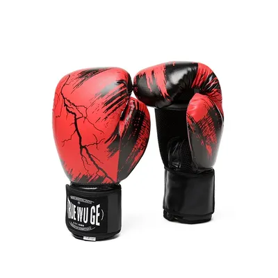 Kick Boxing Gloves for Men Women PU Karate Muay Thai Guantes De Boxeo Free Fight MMA Sanda Training