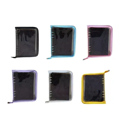 Pin Collection Storage Book Travel Brooch Organizer with Clear Cover Pin Display Case Present for