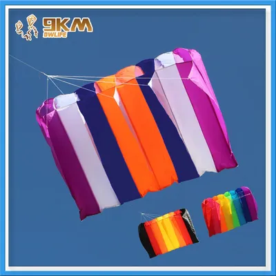 9KM Mini UltraFoil Pilot Kite Lifter Line Laundry Pendant Soft Inflatable Kite 30D Ripstop Nylon
