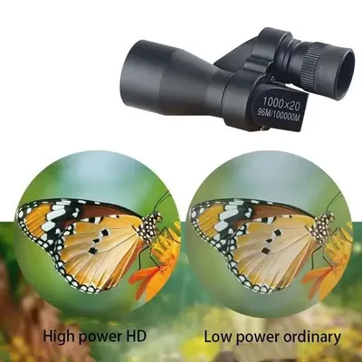 Portable HD Mini Pocket Portable Metal Telescope Single-barrel High-powered Telescope Outdoor