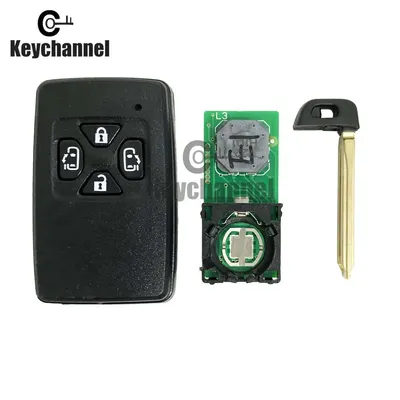 1PCS 3/4/5 Button Car Key Remote FSK 312.17Mhz Smart Key FCCID 271451-6230 Keylessgo Fob for Toyota