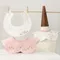3Pcs Waterproof Bibs for Infants Embroidered Pattern Baby Bibs Comfortable Newborns Bibs Comfortable