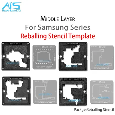 Middle Layer Reballing Stencil Template Station For Samsung S20 S21 S22 S23 S24 Ultra S21Ultra