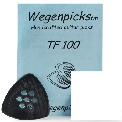 Wegenpicks TF "The Triangular" Pick, 100/120/140 Pick with "Fingerprint" surface, 1/piece