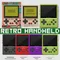 GKD Pixel 2 Metal Handheld Game Console Retro Nostalgia Game Console 2.4in 640x480 IPS Screen Full