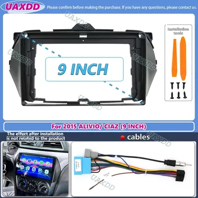 For 2015 Suzuki alivio ciaz 9inch Car cd radio android stereo frame panel fascia audio player