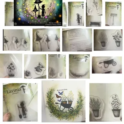 Garden 2025 Herb Spring Sowing Delights Silicone Stamps Scrapbooking Stencil Photo Album Card DIY Paper Embossing Craft