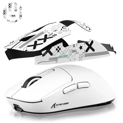 1 Set Non Slip Suck Sweat Mouse Sticker Mouse Grip Tape Skate Stickers For Anti-shark X3 Wireless