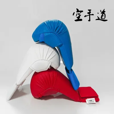 White Karate Gloves WKF Approved High Qulity Adults Kids Martial Arts Pouching Mitts Taekwondo